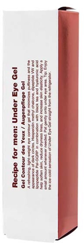 Recipe for Men Under Eye Gel 25 ml. | Eye Cream