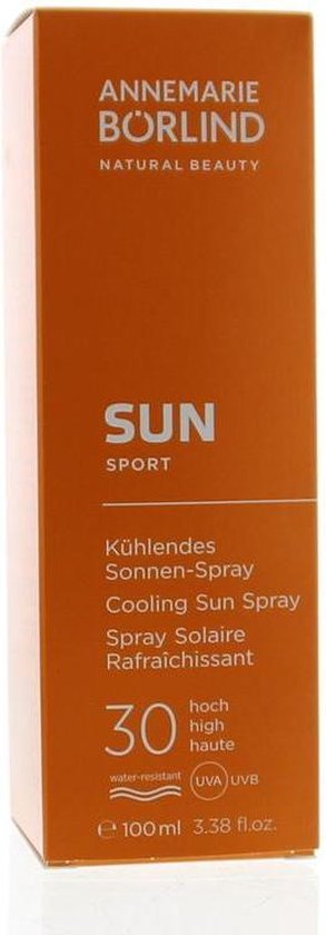 Annemarie Börlind Sun Sport Cooling Zonnespray SPF 30 - Zonnebrand - 100ml