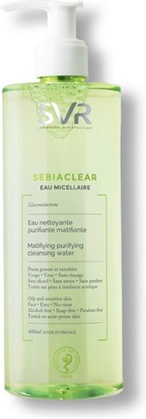 Micellair Water SVR Sebiaclear SVR Laboratoire Dermatologique (400 ml)