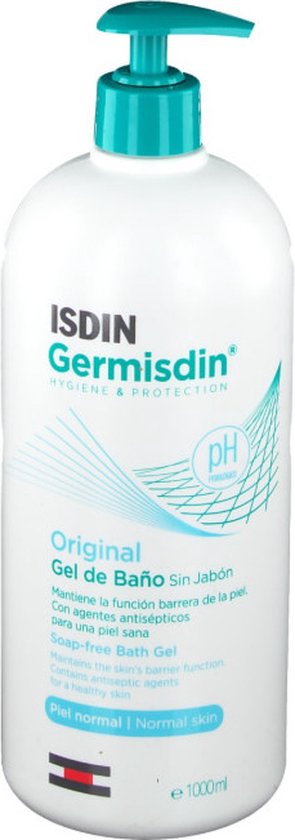 ISDIN - Hygiene Germisdin Original Antiseptisch - Douchegel - 1000 ml