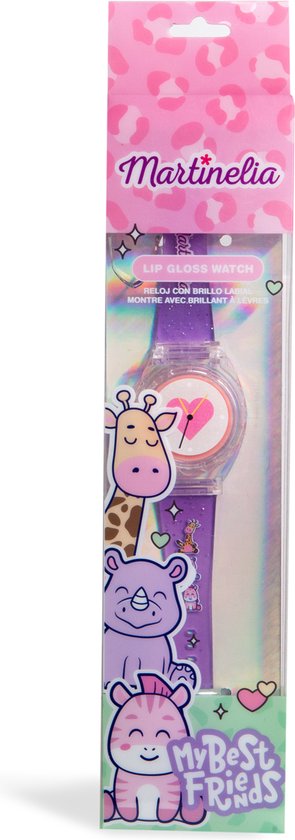 Martinelia MY BEST FRIENDS - Lip gloss - Met horloge