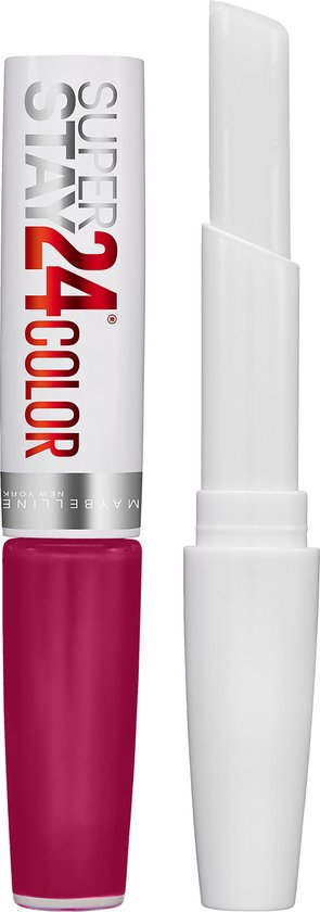 Maybelline SuperStay 24H Smile Brighters Lippenstift - 860 Crisp Magenta - Roze - Langhoudend