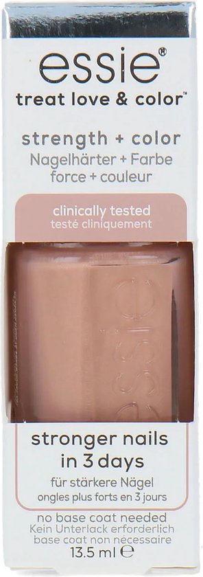 essie | TREAT LOVE & COLOR™ | 7 tonal taupe, roze (nagelverharder met calcium & camellia-extract, 13,5 ml)