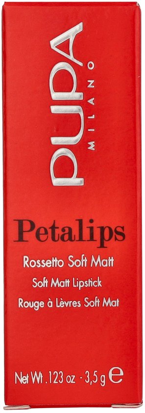 PUPA Milano Petalips Soft Matt Lipstick 015 Dahlia Petal 3,5 gr