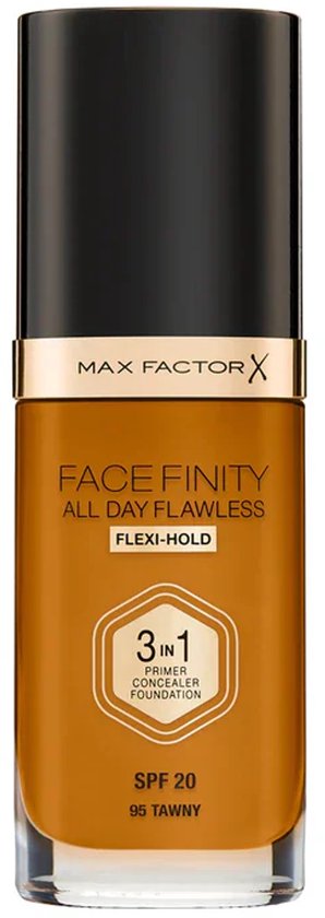 Max Factor Facefinity All Day Flawless 3-in-1 Foundation - 95 Tawny