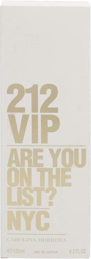 Carolina Herrera - 212 VIP - Eau De Parfum - 125ML