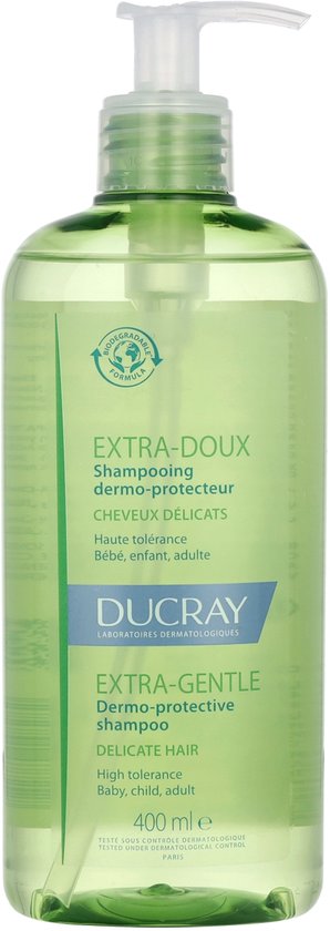 Ducray Extra-Doux Shampooing Dermo-Protecteur Shampoo Dagelijks Gebruik 400ml