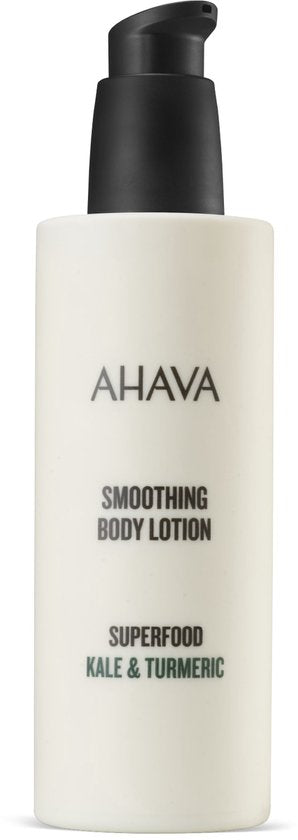 AHAVA Vernieuwende Body Peeling - Natuurlijke Exfoliatie en Huidverjonging | Boerenkool & Kurkuma | Versterkt Huidbarrière | Scrub & Peeling voor Lichaam & Gezicht | Gezichtsscrub voor Mannen & Vrouwen - 200ml