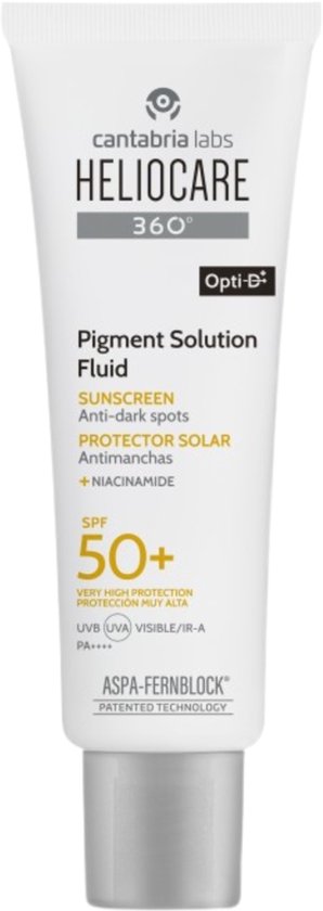 Anti Bruine vlekken Zonnebrandlotion Heliocare 360 Pigment Solution SPF 50+ 50 ml