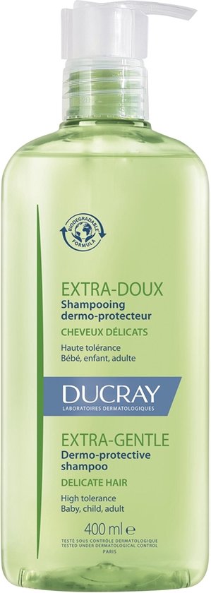 Ducray Extra-Doux Shampooing Dermo-Protecteur Shampoo Dagelijks Gebruik 400ml