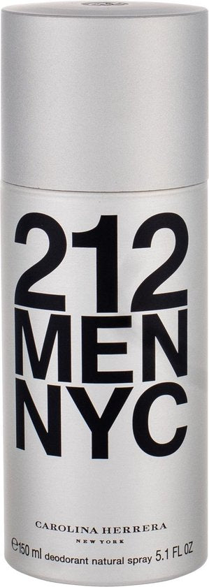 Carolina Herrera 212 NYC Men Deodorant Spray - Citroenzuur & Gember - 150 ml