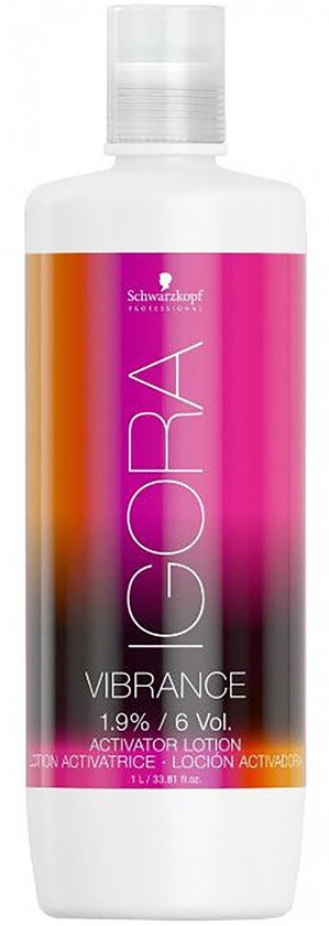 Activerende Vloeistof Schwarzkopf Igora Vibrance 1,9% - 6 Vol