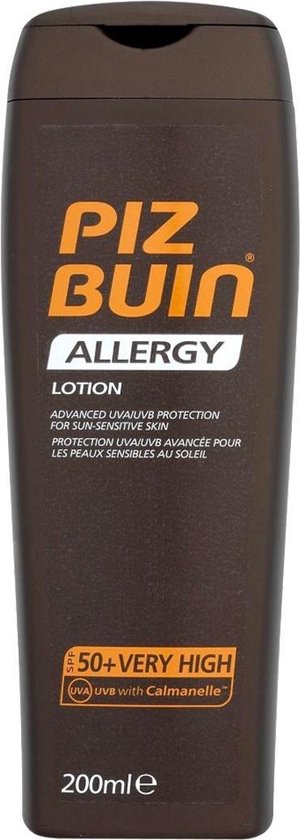 Piz Buin Allergy Sun Sensitive Skin Lotion SPF50 200ml