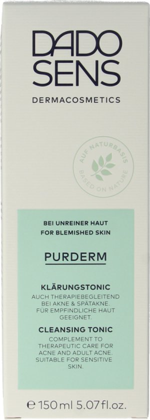 Dado Sens - PurDerm Cleansing Tonic - 150 ml