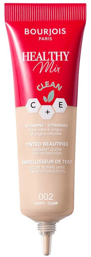 Bourjois Healthy Mix Clean Tinted Beautifier Foundation 002 Light