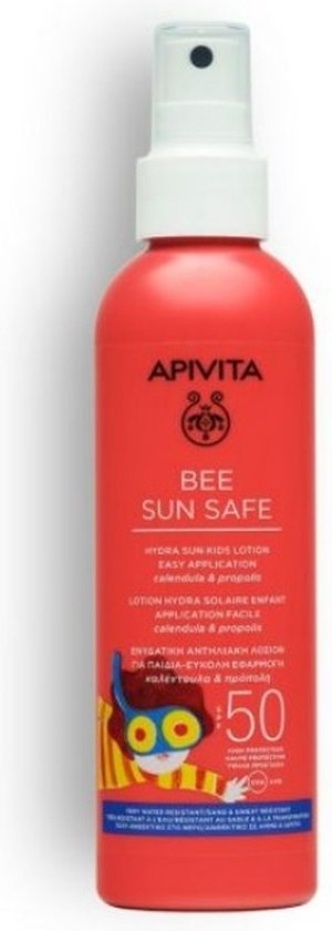 Apivita Sun Kids Lotion Spray SPF50 - Hypo-allergeen zonnebrand voor kinderen - 200 ml