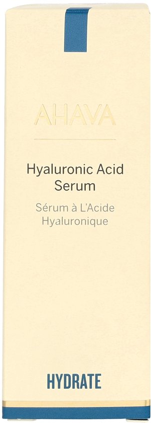 AHAVA Hyaluronzuur Serum | Intense Hydratatie & Anti-Aging | Vermindert Uitdrogingsrimpels | Hyaluronic acid | Anti-rimpel Serum voor mannen & vrouwen