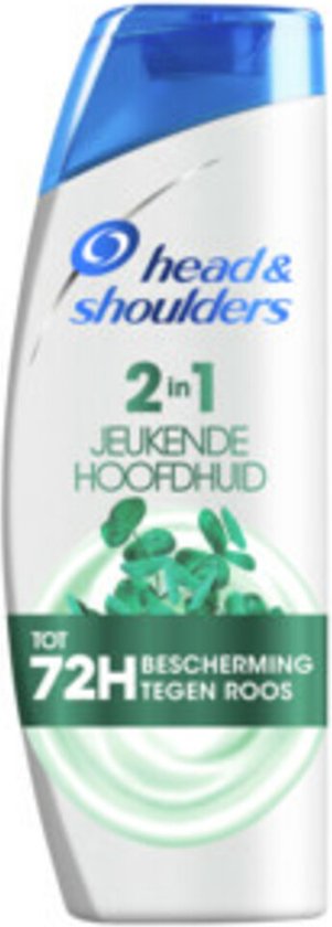 1x Head & Shoulders Jeukende Hoofdhuid 2in1 - Anti-roos Shampoo & Conditioner - Tot 100% Roosvrij