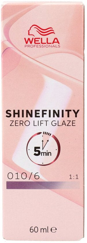 Permanente Kleur Wella Shinefinity Color nº 010/6 60 ml