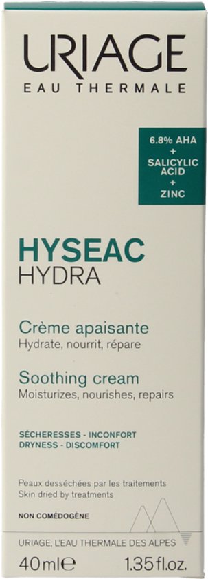 Uriage Hyseac verzorging bij uitdroging 40 Milliliter