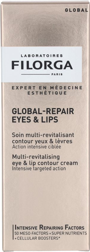 Anti-Aging Crème voor Oog en Lip Controur Filorga Global Repair .15 ml.