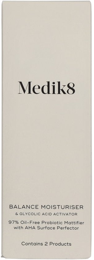 Medik8 - Balance Moisturiser & Glycolic Acid Activator - 50 ml