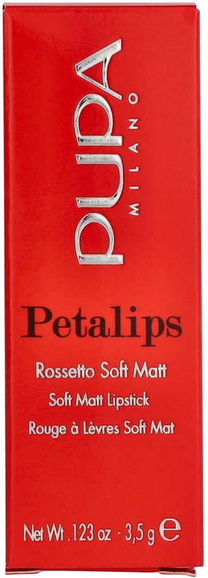 PUPA Milano Petalips Soft Matt Lipstick 007 Delicate Lily 3,5 gr