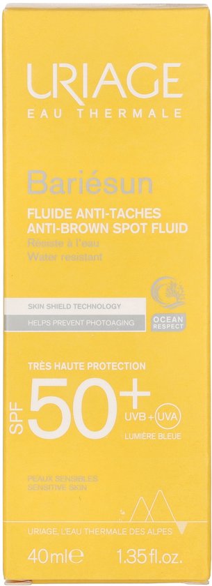 Uriage Bariésun Anti-Vlek Fluide SPF 50+ - 40 ml