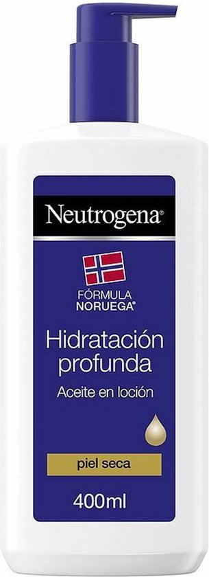 Hydraterende Body Lotion Neutrogena Droge Huid Olie (400 ml)