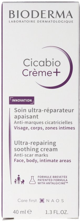 Bioderma - Cicabio Creme+ Ultra-repairing Soothing Cream - 40ml