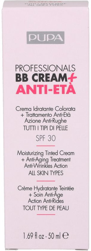 PUPA Milano Pupa Professionals BB Creme Anti-Eta SPF30 002 Sand