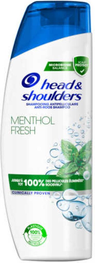 Head & Shoulders Menthol Fresh - Anti-roos shampoo - Tot 100% Roosvrij - Voordeelverpakking 6 x 285 ml