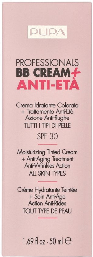 PUPA Milano Pupa Professionals BB Creme Anti-Eta SPF30 002 Sand