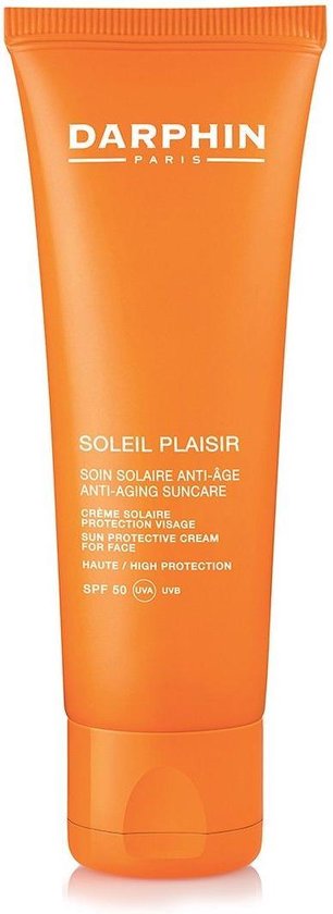 Trekt snel in en plakt niet - Darphin Soleil Plaisir Face Zonnebrand SPF 50