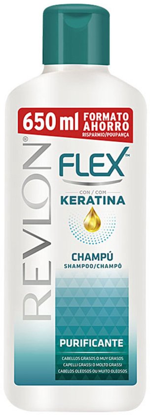 Ontvettende Shampoo Flex Keratin Revlon
