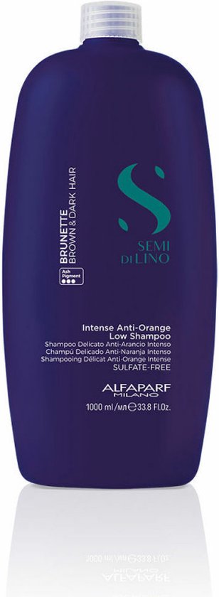 Kleurneutraliserende shampoo Alfaparf Milano Semi Di Lino Donker Haar (1000 ml)