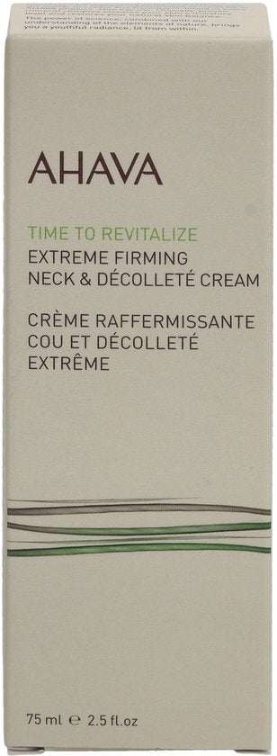 HAVA Extreem Verstevigende Nek & Decolleté Crème | Verstevigt & Verjongt | Vermindert Tekenen van Veroudering | Voedt & Maakt de Huid Zacht | Anti-Rim