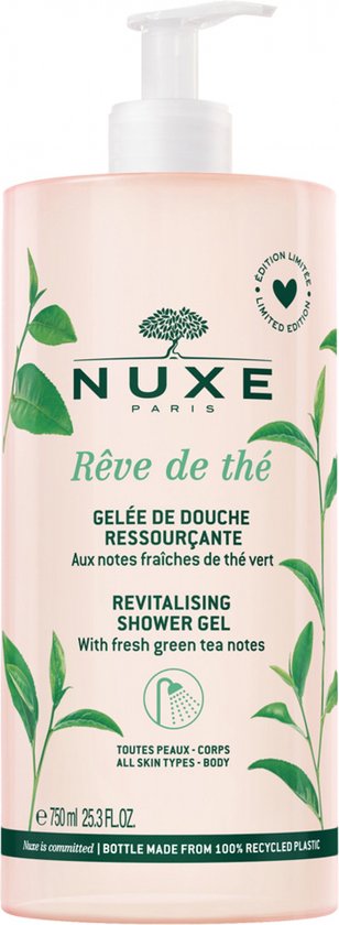Nuxe Body Rêve de Thé Gelée de Douche Ressourçante 750 ml