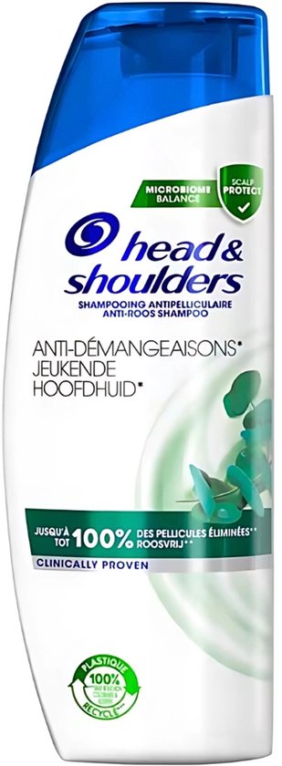 1x Head & Shoulders Jeukende Hoofdhuid 2in1 - Anti-roos Shampoo & Conditioner - Tot 100% Roosvrij