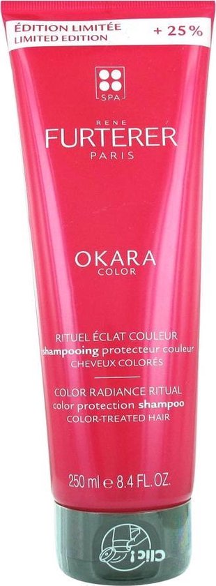 Rene Furterer Okara Color Radiance Ritual Color Protection Shampoo Gekleurd Haar 250ml