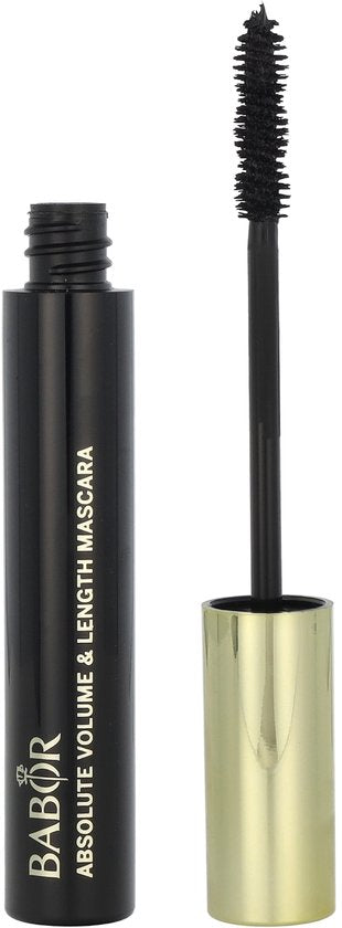Babor Absolute Volume & Length Mascara - Zwart 3D-volume met power-siliconenborsteltje - 10ml