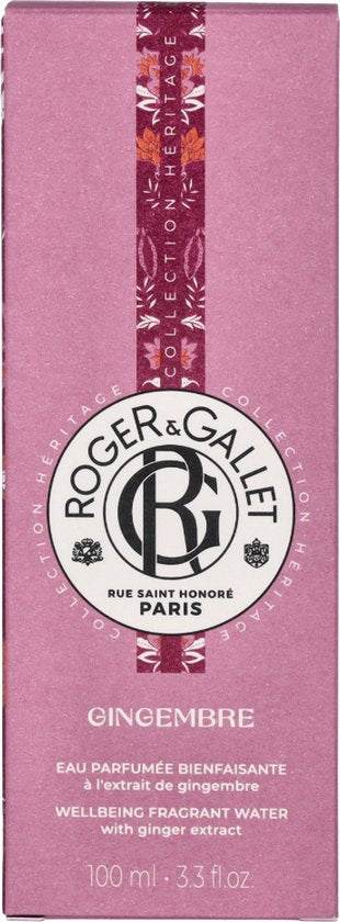 Roger & Gallet Spray Gingembre Wellbeing Water 100ml