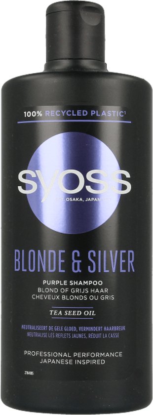 Syoss Blonde and Silver Shampoo 440 ml