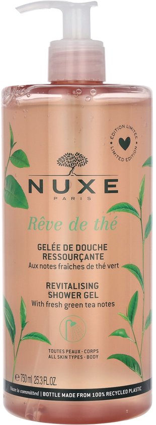 Nuxe Body Rêve de Thé Gelée de Douche Ressourçante 750 ml