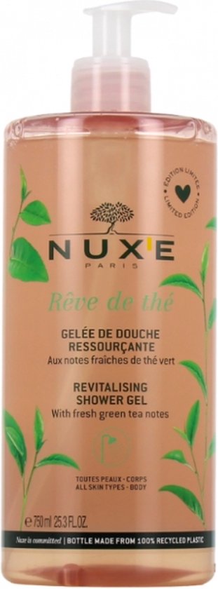Nuxe Body Rêve de Thé Gelée de Douche Ressourçante 750 ml