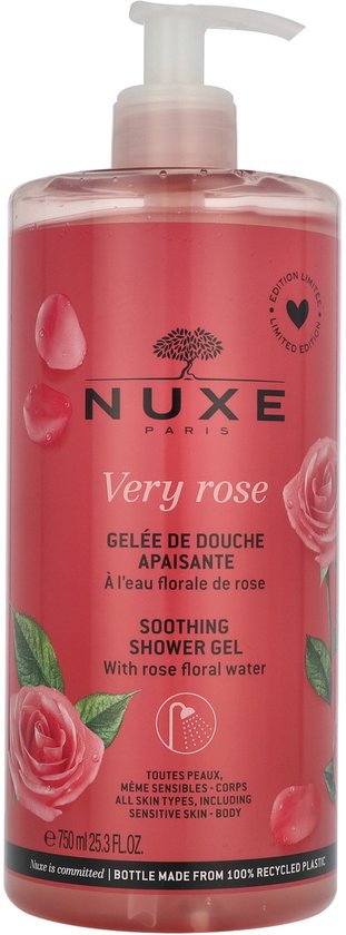Nuxe Very Rose Soothing Shower Gel - 750 ml