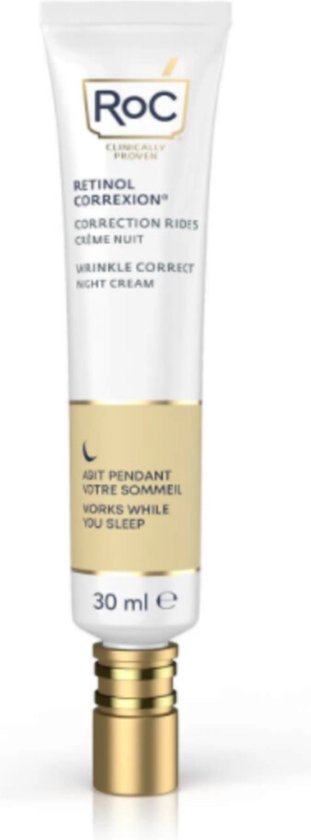 Anti-Veroudering Nachtcrème Roc Wrinkle Correct (30 ml)