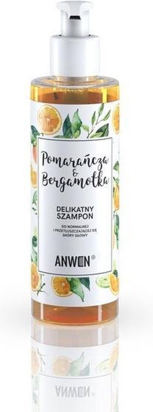 Anwen - Shampoo For Normal And Oily Scalp Orange & Bergamot 200Ml