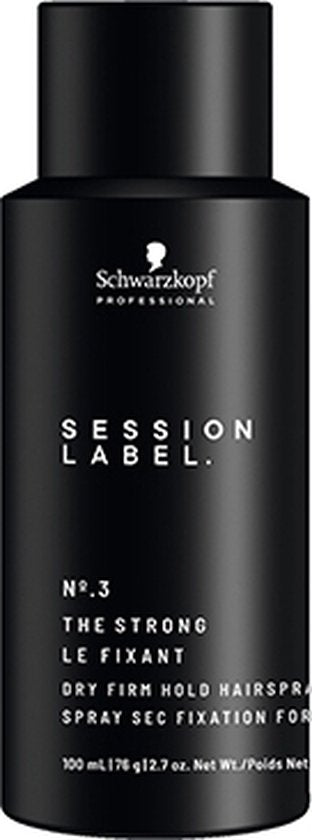 Schwarzkopf Session Label N.3 The Strong Hairspray -100ml