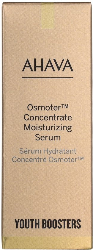 AHAVA Concentraat Serum met Mineralen uit de Dode Zee - Hydrateert & Verjongt | Boost van Binnenuit | Jeugdige Uitstraling | Serum met Vitamine C & Hyaluronzuur | Gezichtsverzorging voor Mannen & Vrouwen | Hyaluronic Acid - 30ml